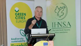 Annual ‘Green Cities Europe’ seminar held in Portlaoise by IHNSA and Bord Bia