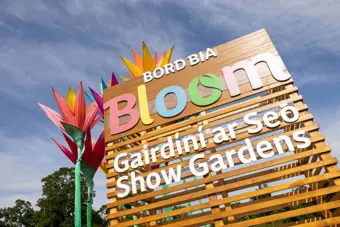 Bloom entrance to the show gardens