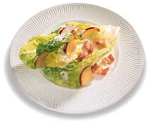 Apple and Bacon Salad with Farmhouse Cheese Dressing
