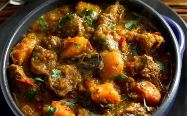 Beef Curry with Butternut Squash