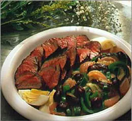Fillet of Beef with Niçoise Salad