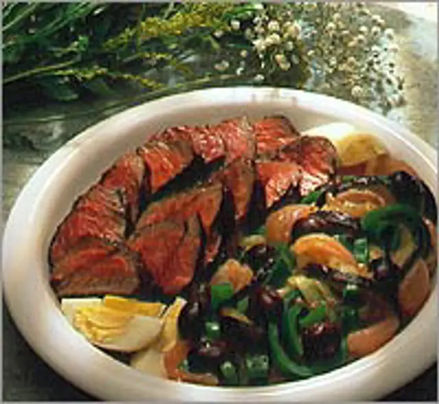 Fillet of Beef with Niçoise Salad