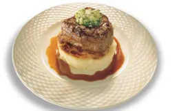 Fillet of Beef with Potato Cake & Herby Butter