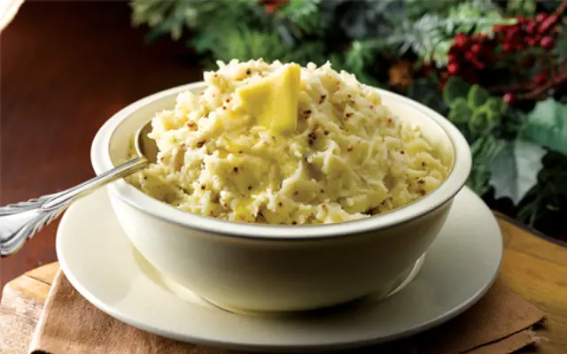 Mashed Potatoes with Wholegrain Mustard