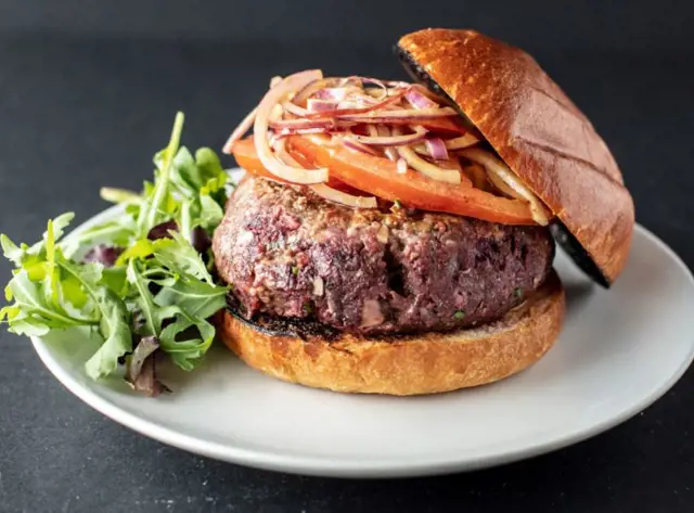 Mushroom Blend Beef Burger
