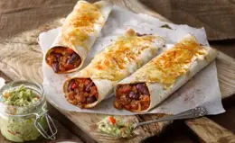 Spicy Beef Burritos