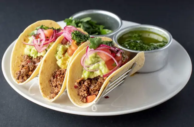 Chicken and Mushroom Blend Tacos