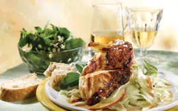 Chicken Breast with Fennel and Rocket Salad