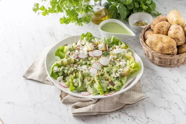 Green Goddess Vegetable & Potato Salad