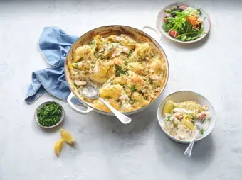 Crab Pasta Bake