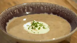 Neven's Chestnut and Wild Mushroom Soup
