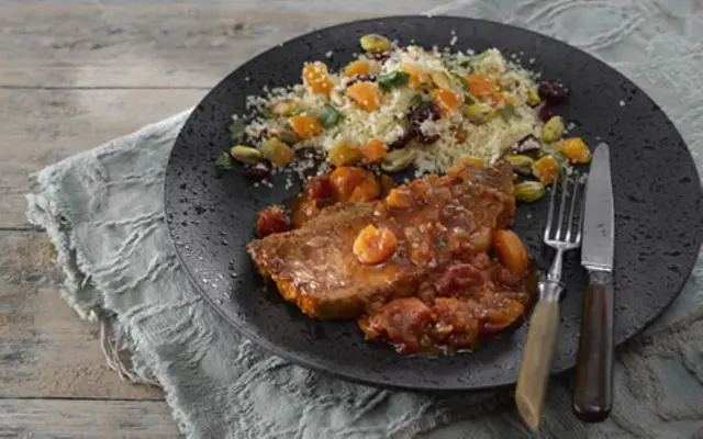 Moroccan Style Pork Chops