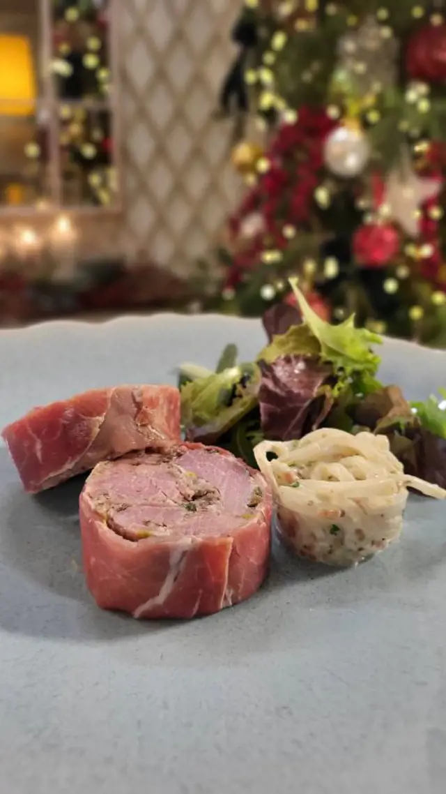Neven's Leftover Ham Terrine with Celeriac Remoulade