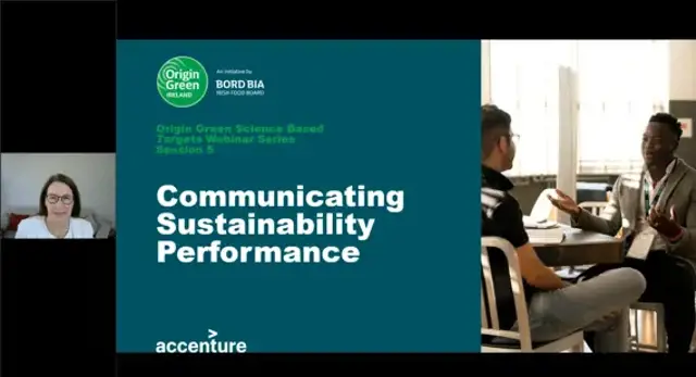 Communicating Sustainability Performance