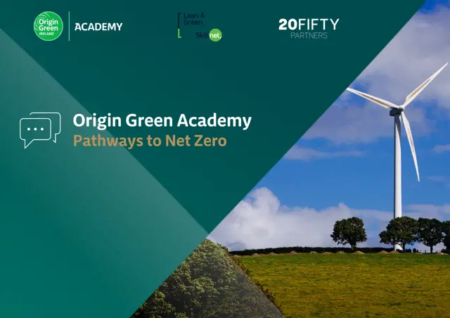 Origin Green Academy - Pathways to Net Zero