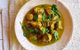 Lamb Curry with Spinach
