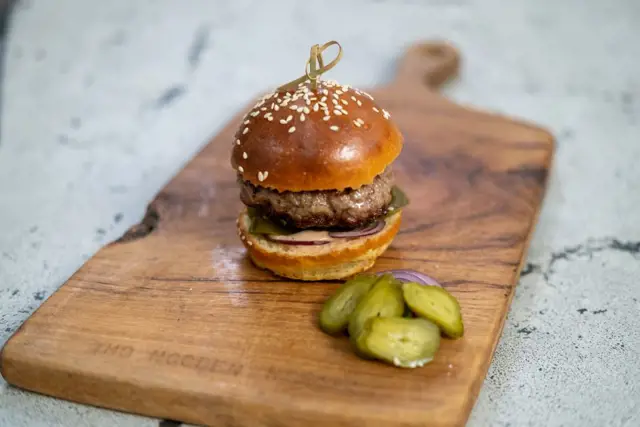 Mark's Spiced Lamb Burgers