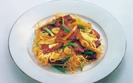 Oriental Lamb Stir-Fry with Crispy Vegetables