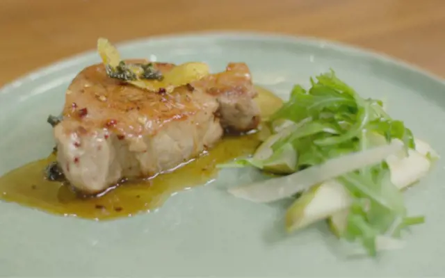 Maple Glaze Pork Chops