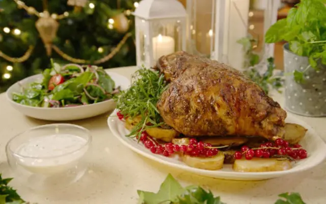 Neven Maguire's Fragrant Slow Roast Leg of Lamb